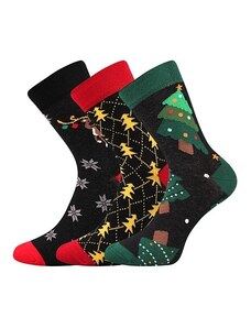 VÁNOCE - vánoční veselé ponožky Boma - SOB