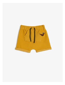 Koton Baby Boy Embroidered Shorts
