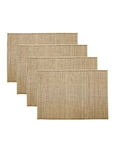 House Doctor Set čtyř bambusových prostírání Bamb 45 x 33 cm