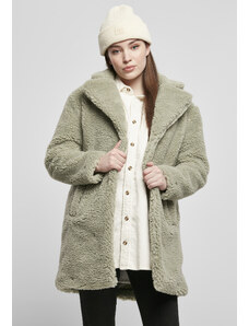 UC Ladies Dámský oversized Sherpa Coat softsalvia