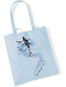 Klokart Design Hero - látková taška Baletka - Univerzální / Unisex / Modrá