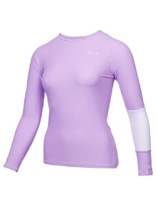 Lykra Jayde LS Rash Vest Women, Pastel Lilac