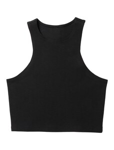 Dámské tričko Crop Singlet, Black