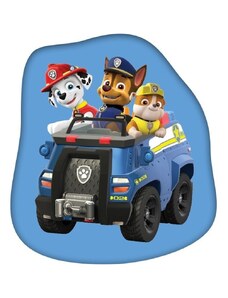 Carbotex Tvarovaný polštář Tlapková patrola v zásahovém vozidle - Paw Patrol - 39 x 36 cm