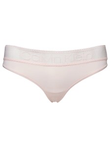 Dámské brazilky Calvin Klein Brazilian Logo Lace Růžové