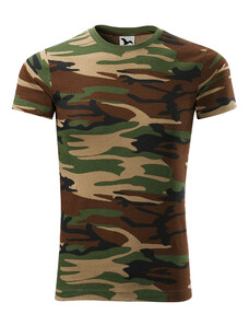 Malfini Camouflage, maskáčové tričko s krátkým rukávem