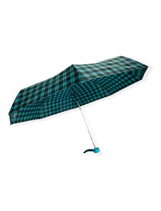 Real Star Umbrella Mini skládací deštník s kostkami modrá 9220