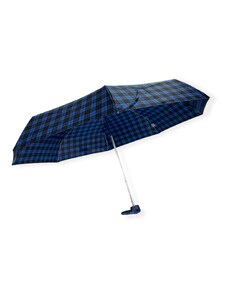 Real Star Umbrella Mini skládací deštník s kostkami modrá 9221