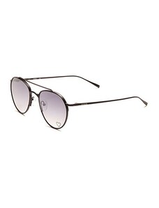 GUESS brýle Round Metal Aviator Sunglasses černé Černá