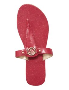 GUESS sandálky Kara T-Strap Sandals fuchsia 37.5