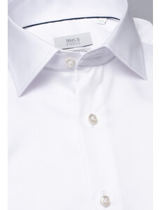 1863 BY ETERNA luxusní keprová košile bílá Modern Fit super soft Non Iron