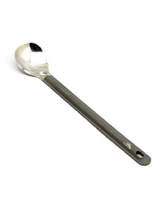 TOAKS Titanium Long Handle Spoon With Polished Bowl