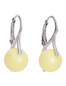 Šperky LAFIRA Style Lafira stříbrné náušnice žluté perly 3090