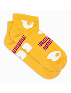 Buďchlap Veselé žluté ponožky U177