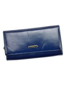 Dámská kožená peněženka modrá Lorenti
