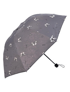 Delami Deštník měnící barvu Butterfly, šedý