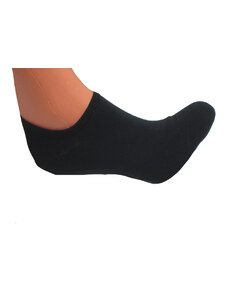 Pánské kotníčkové bavlněné ponožky - černá barva Pesail