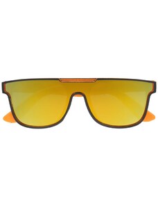 Sunmania Oranžové bezrámové zrcadlové brýle "Rimless 2.0"