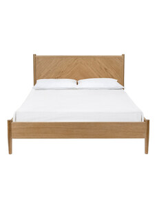 Dubová postel Woodman Farsta Angle 180 x 200 cm