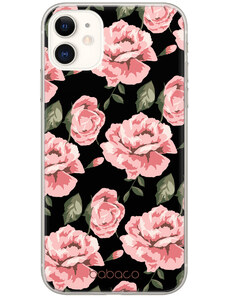 Ochranný kryt pro iPhone 13 - Babaco, Flowers 013 Black