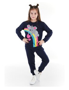 Denokids Silvery Koala Girls Tracksuit Set