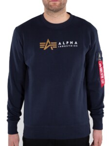 Alpha Industries Alpha Label Sweater (rep.blue) M