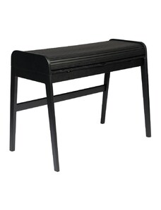 Černý dubový psací stůl ZUIVER BARBIER 110 x 77 cm
