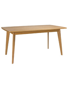 Dubový rozkládací jídelní stůl Woodman Kensal 160/200 x 90 cm