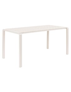 Bílý kovový zahradní jídelní stůl ZUIVER VONDEL 168,5 X 87 cm