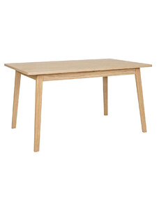 Dubový rozkládací jídelní stůl Woodman Skagen 140/180 x 90 cm