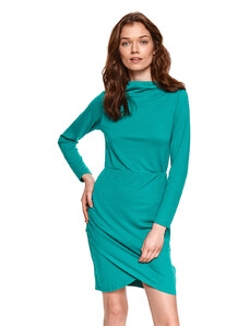 Top Secret dámské úpletové šaty zelené