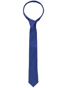 Úzká hedvábná kravata Eterna - modrá 9029