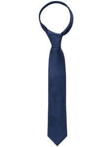 Hedvábná kravata Eterna - pruhovaná modrá 9716_19