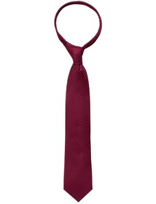 Hedvábná kravata Eterna - pruhovaná bordó 9716_57