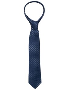 Hedvábná kravata Eterna - modrá a bílé tečky 9026_19
