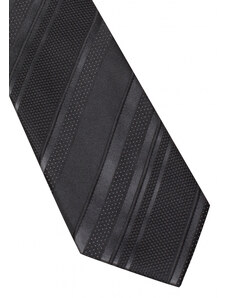 Hedvábná kravata Eterna - černá 9501_39