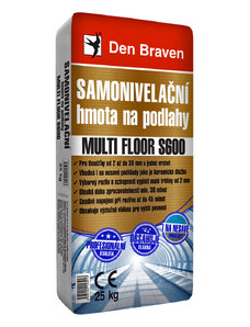 Den Braven Samonivelační stěrková hmota na podlahy MULTI FLOOR S600 - 25 kg