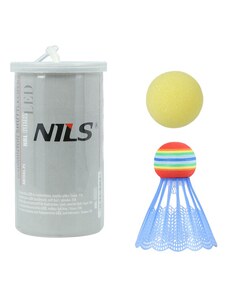 Badmintonový a pěnový míček NILS NBL6092