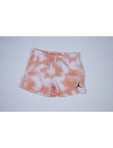 Jordan girls tie dye shorts ORANGE