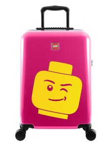 LEGO Luggage ColourBox Minifigure Head 20\" - Berry růžová