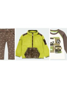 Boboli Chlapecká souprava Maskot khaki zelená