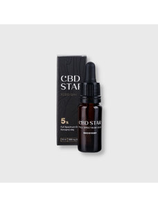 CBD Star Konopný CBG olej RECOVERY 5%, 10 ml, 500 mg