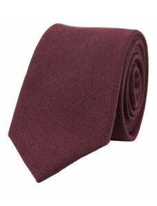 BUBIBUBI Vínová kravata Burgundy