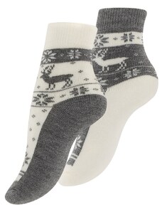 Yenita Ponožky dámské THERMO - zimní motiv - 2 páry