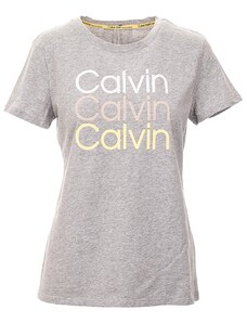 Calvin Klein dámské tričko šedé