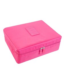 KUFRYPLUS Kosmetická taška Travel 13783 tmavě růžová