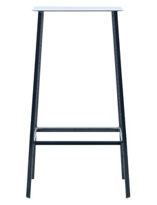 House Doctor Černá kovová barová židle Stag 75 cm