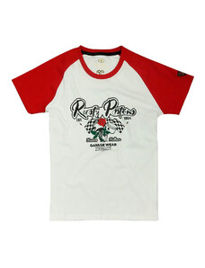 Dámské tričko Rusty Pistons RPTSW37 Ona white/red - XS / bílá