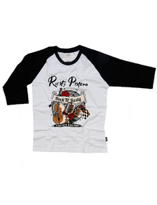 Dámské tričko Rusty Pistons RPTSW44 Nocatee Rock\'N\'Rusty white/black - S / bílá