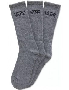 Ponožky Vans Classic Crew - Grey - 3 páry